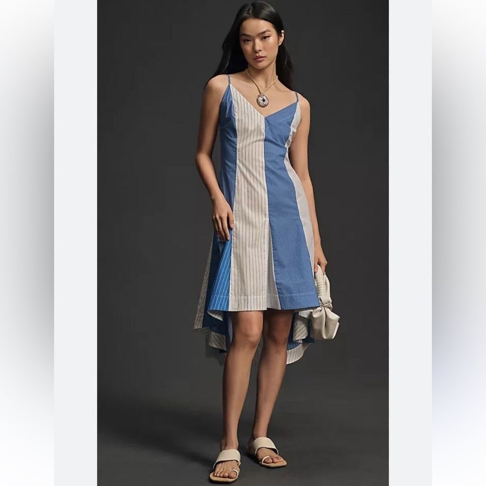 Plenty by Tracy Reese V-Neck High-Low Dress